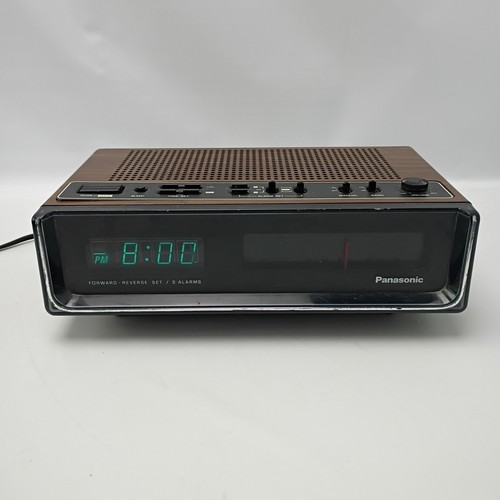 Vintage panasonic clock radio - panasonic,
