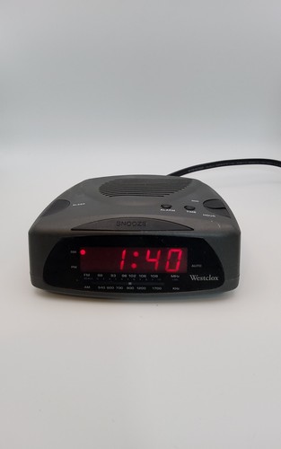 Westclox vintage digital alarm - vintage,