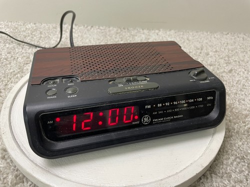 Vintage clock radio - vintage, ge