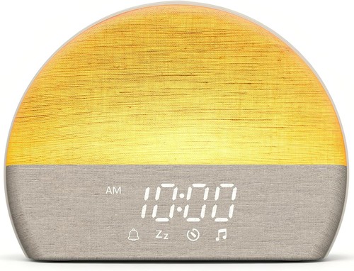 Sunrise alarm clock - clock, with