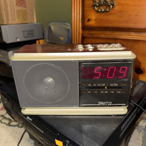 Vintage spartus alarm - spartus,