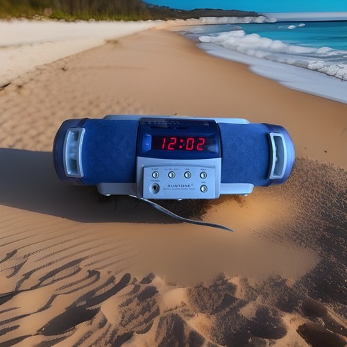 Suntone clock radio fm - suntone,