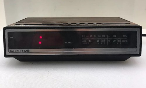 Spartus radio alarm - spartus,