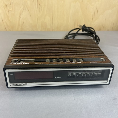 Vintage spartus alarm - vintage,